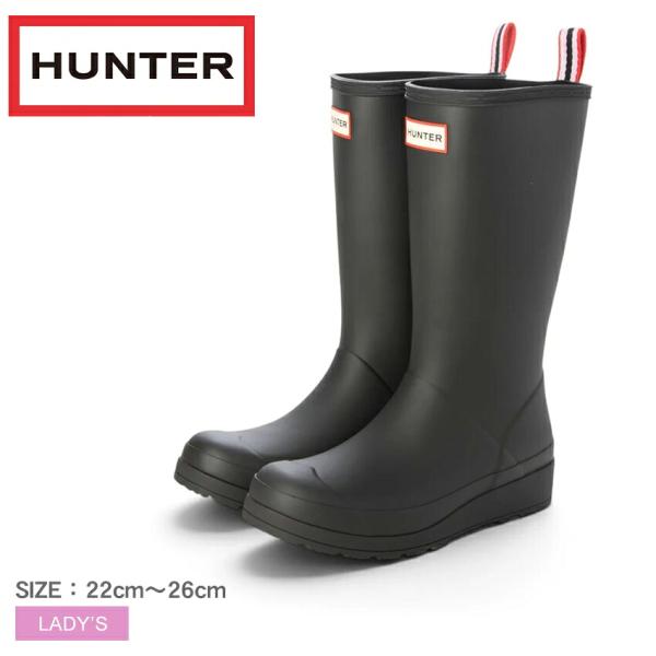 HUNTER（ハンター） レインブーツ レディース WOMENS PLAY TALL BOOT