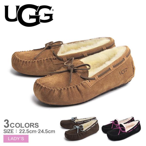 UGGモカシンフラットシューズ　24.5センチ 楽天市場】UGG アグ ANSLEY あったかスリッポン スリッポン フラット
