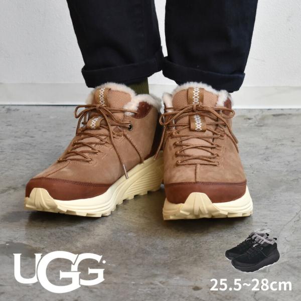 UGG スエード レザー スニーカー ブラウン 1262-0352-co2.jpg