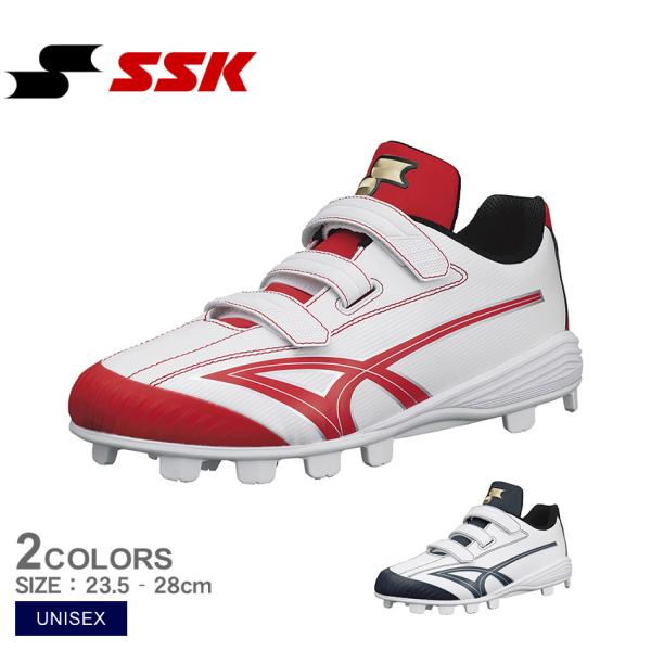 SSK ブラック スパイクシューズ エスエスケイ（スポーツ用品） 交換無料 野球 スパイク 金具 黒