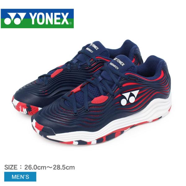 YONEX（ヨネックス） テニスシューズ メンズ YONEX SHTF5MACY ネイビー
