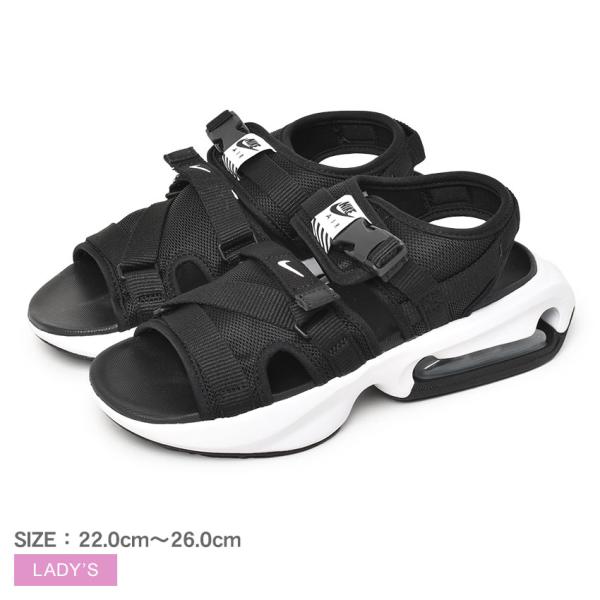 Nike スポーツサンダル 黒 クロスストラップ NIKEナイキ スポーツサンダル 黒 クロスストラップ22cm WMNS 美