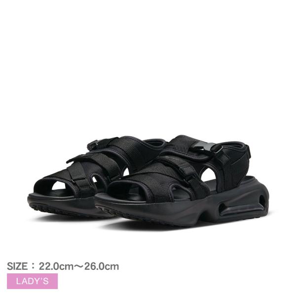 Nike スポーツサンダル 黒 クロスストラップ NIKEナイキ スポーツサンダル 黒 クロスストラップ22cm WMNS
