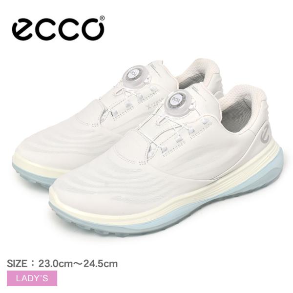 ecco レディースゴルフシューズ　23.5 ecco（エコー） ゴルフシューズ レディース ECCO 132763 ホワイト 白