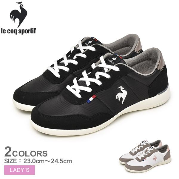 le coq sportif ブラック シューズ le coq sportif ルコックスポルティフ スニーカー レディース LE