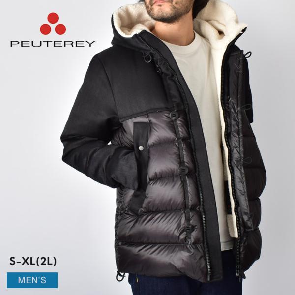 PEUTEREY ダウンジャケット XS ピューテリー ダウンジャケット メンズ PEUTEREY PEU4909