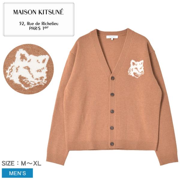 Maison KitsuneカーディガンメンズM 楽天市場】メゾンキツネ MAISON KITSUNE メンズ カーディガン