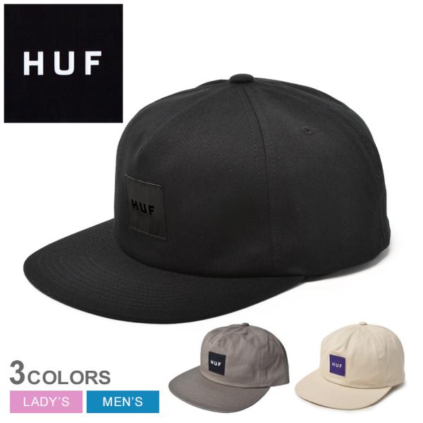 HUF 花刺繍 黒キャップ ハフ HUF キャップ HT00544 ESSENTIALS メンズ レディース 帽子