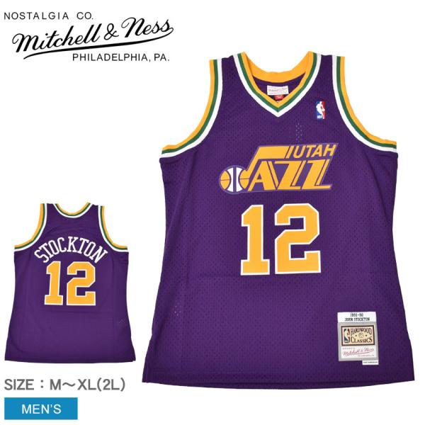 入手困難 adidas NBA ユタ ジャズ ジョンストックトン ユニフォーム Amazon | [ミッチェル&ネス] ユニフォーム スウィングマン