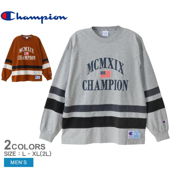 Champion（チャンピオン） 長袖Tシャツ メンズ CHAMPION C3-C411