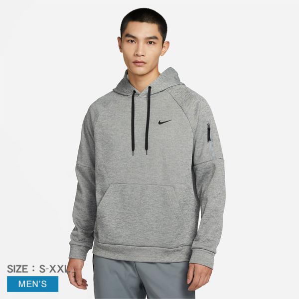 NIKE フード付きパーカー LARGE グレー z-mall_24440709