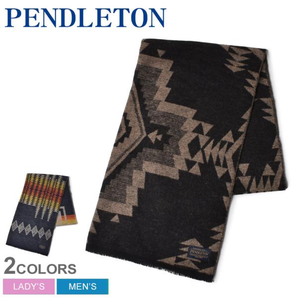 Pendletonマフラー　米国産　ウール　新品 PENDLETON（ペンドルトン） マフラー メンズ レディース PENDLETON