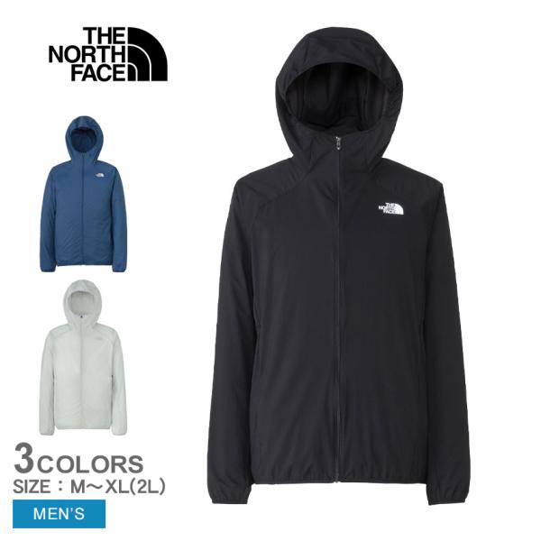 【値下げ中】THE NORTH FACE フード付きジャケット 青/灰色 値下げ中】THE NORTH FACE フード付きジャケット 青/灰色