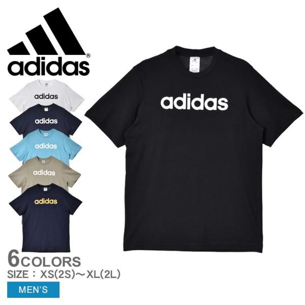 送関込み★adidas Originals★シンプル ロゴTシャツ/半袖Tシャツ adidas tシャツ プレミアム カリ半袖Tシャツ / アディダス