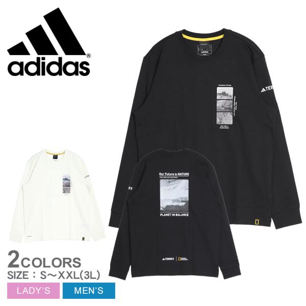 adidas（アディダス） 長袖Tシャツ メンズ レディース ナショナル ジオ