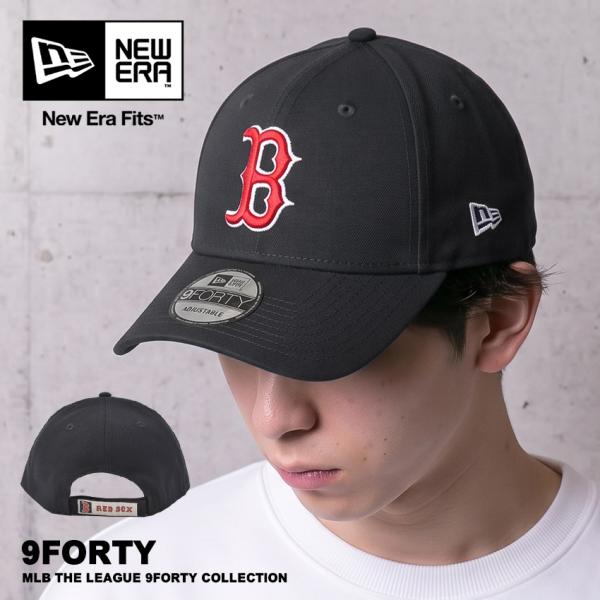 ニューエラ キャップ メンズ レディース NEW ERA ナインフォーティー ブラック 黒 キャップ 940 ボストン・レッドソックス Boston Red Sox