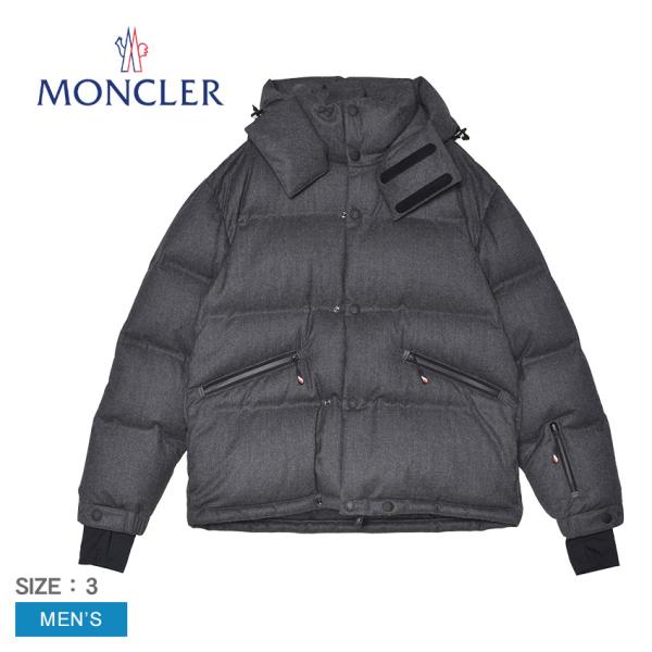 Moncler ダウンジャケット ダークグレー MONCLER（モンクレール） ダウンジャケット メンズ MONCLER