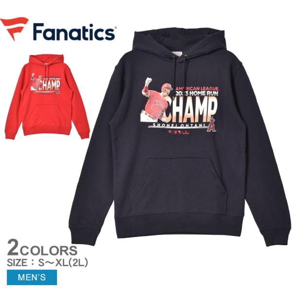 ファナティクス パーカー メンズ FANATICS ML06-23FW-0003 レッド 赤