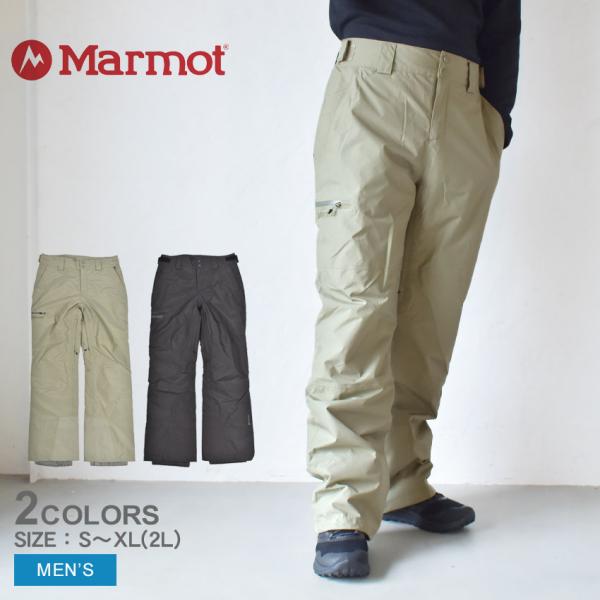 【極美品 希少極太】USA輸入 高機能【L】Marmot スノーボードパンツ z-mall_2655-0029