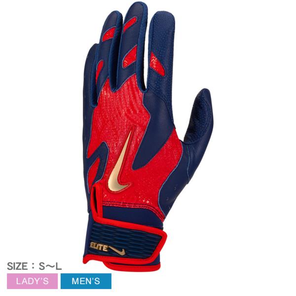 ナイキ バッティンググローブ メンズ レディース NIKE BA1203 ネイビー