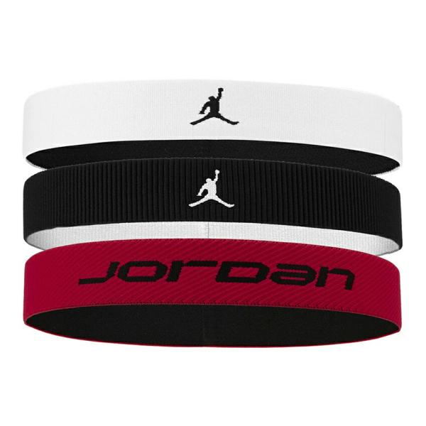 【ネコポス配送】 ナイキ ヘッドバンド ユニセックス NIKE JD2023 ホワイト 白 ブラック 黒 ジョーダン JORDAN ヘアバンド 3本セット 3Pパック