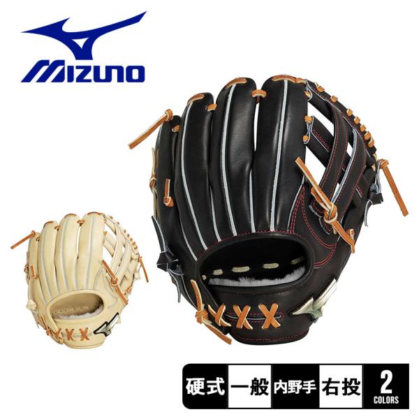 MIZUNO（ミズノ） グローブ MIZUNO 1AJGH31423 ブラック 黒 ベージュ