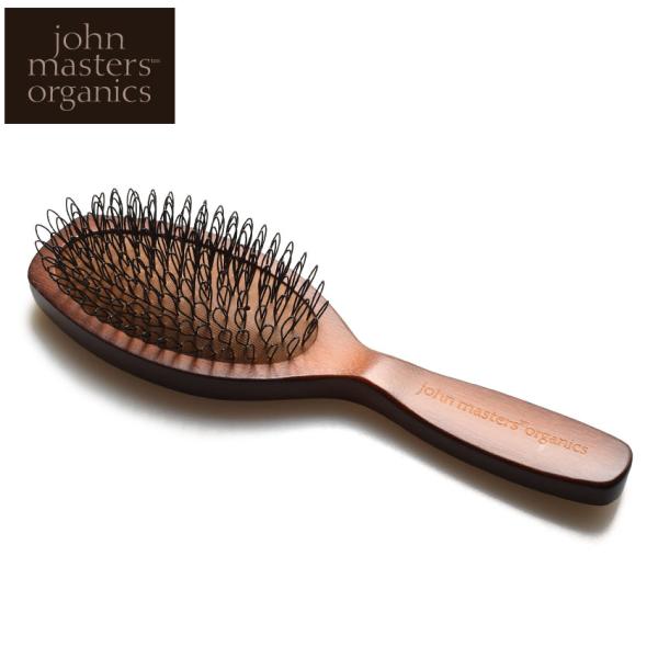 ( 10%以上OFF ) ジョンマスター オーガニック ヘアブラシ スキャルプ ブラシ JOHN MASTERS ORGANICS ブラウン 茶 頭皮ケア ヘアケア スキャルプ