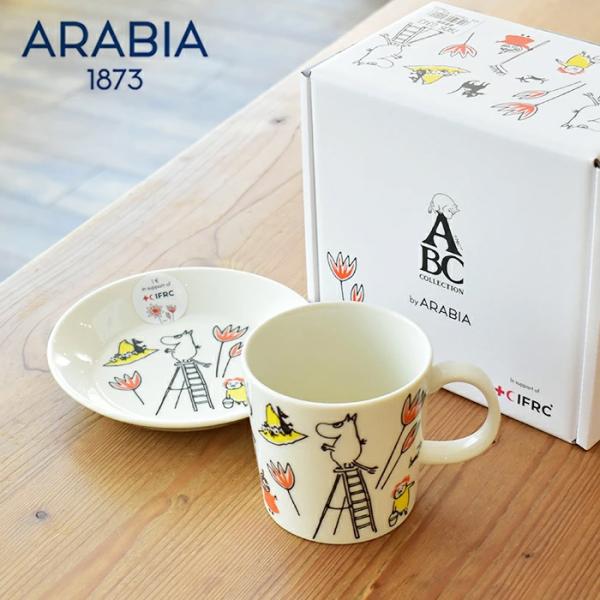 ARABIA（アラビア） 食器セット ムーミン ABC マグ ソーサー ARABIA
