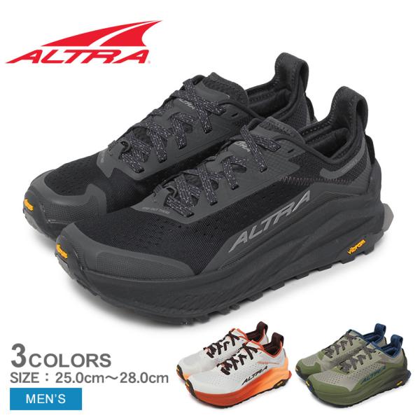 アルトラ トレイルランニングシューズ メンズ オリンパス 6 ALTRA AL0A85NJ001 AL0A85NJ280 AL0A85NJ923 ブラック 黒 グレー 靴 爆買
