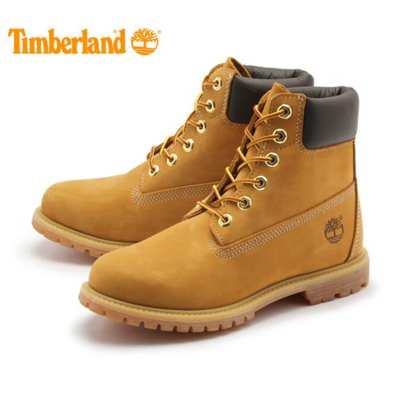 ティンバーランド ブーツ レディース 6インチ プレミアムウォータープルーフブーツ TIMBERLAND 茶 冬 :10800361:Z-SPORTS ヤフーショッピング店 - 通販 Yahoo!ショッピング