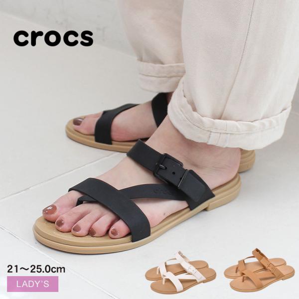 crocs（クロックス） サンダル レディース トゥルム トウ ポスト