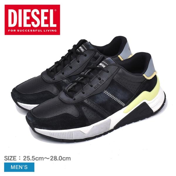 DIESEL スニーカー BRENTHA DIESEL（ディーゼル） スニーカー メンズ S-BRENTHA FLOW Y02111-P2897