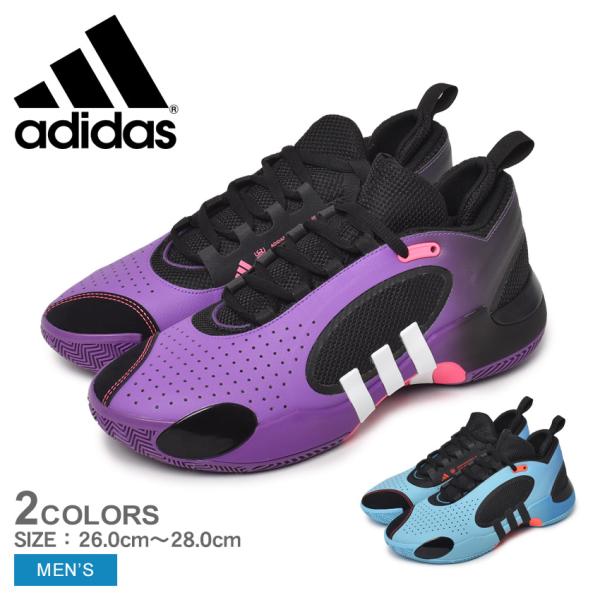 adidas バスケットボールシューズ ブラック/ブルー z-sports_1657-0793