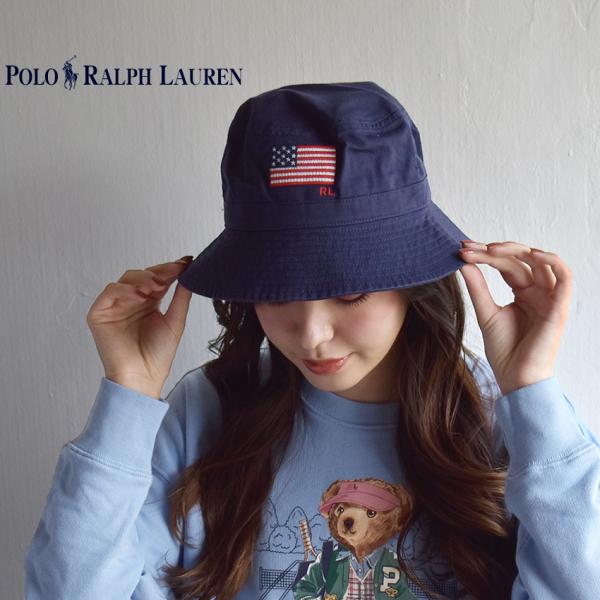 ポロ　ラルフローレン　中折れ帽　アメリカ製　58cm POLO RALPH LAUREN（ポロ・ラルフローレン） （ネコポス配送） ポロ