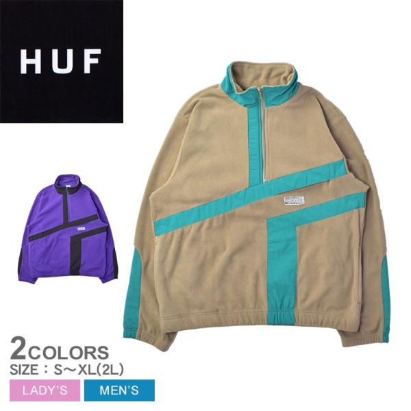 HUF（ハフ） アウター メンズ レディース RANGE QUARTER ZIP POLAR 