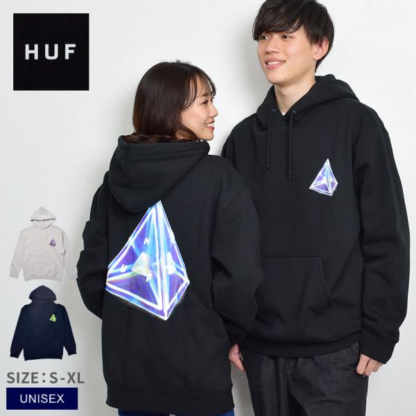HUF PF00515 NAVY メンズ Mサイズ HUF（ハフ） スウェット メンズ レディース テッセラクト