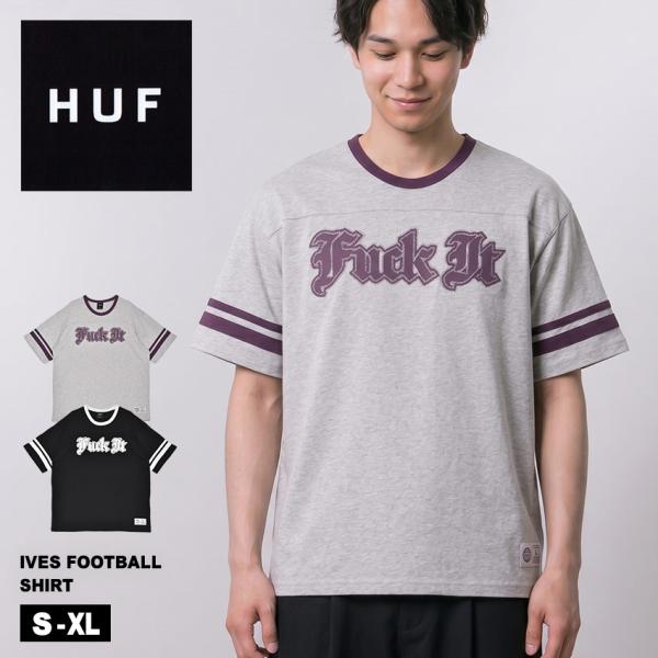HUF（ハフ） 半袖Tシャツ メンズ IVES FOOTBALL SHIRT HUF KN00548