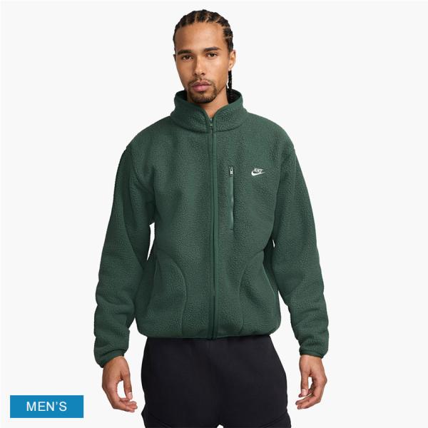 M Nike 冬用トレーニング フルジップフードジャケット オリーブグリーン z-sports_24440698