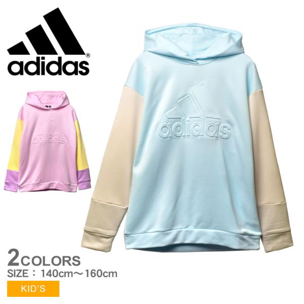 アディダス　パーカー adidas（アディダス） パーカー キッズ ジュニア 子供 カラーブロック