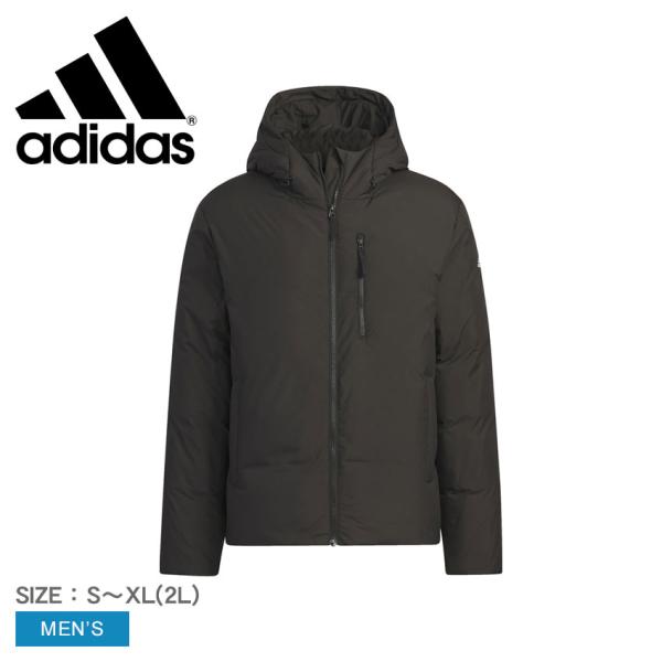 adidas（アディダス） ダウンジャケット メンズ ダウン フード付き