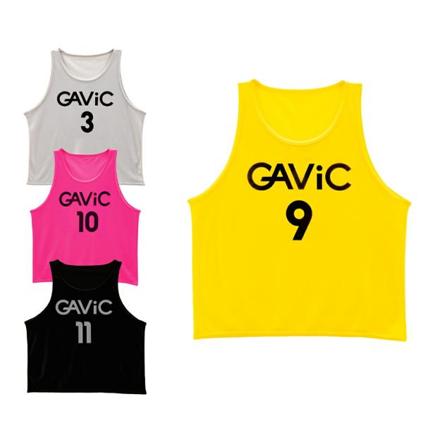 【新品未使用】GAViC ビブス GA9110 フリー 10枚セット シルバー GAViC（ガビック） ビブス メンズ レディース ビブスセット GAVIC
