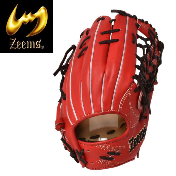 ジームス SV-523PBN Zeems ジームス 野球 軟式グラブ グローブ 三方親 投手用 右投げ