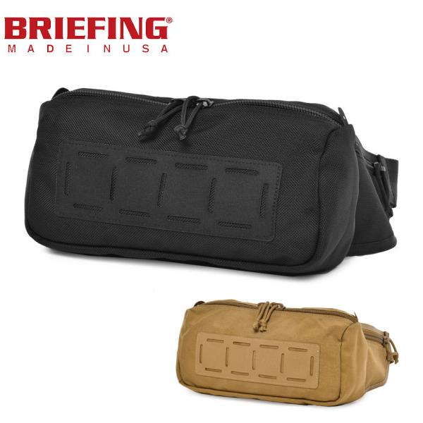 【新品】BRIEFING ウエストバッグ ブラック ブリーフィング BRIEFING ブリーフィング BRIEFING バッグ ボディ