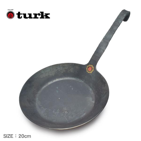 ターク フライパン クラシックフライパン20cm turk 65520 ブラック 黒 フライパン フックハンドル 20cm キッチン用品 インテリア