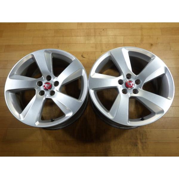 そこそこ綺麗! JAGUAR ジャガー XF 純正 ホイール 2本 5H-108 18インチ 8J+45 GK63-1007-DA