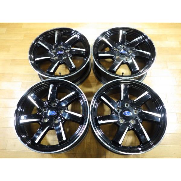 スバル SUBARU VM4 レヴォーグ 純正 ホイール 5H-114.3 17インチ 7J +55 ノーマル戻し 車検 スタッドレス用 補修品用 等にどうぞ
