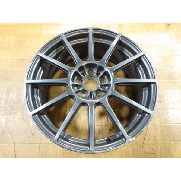 スバル STi 純正 オプション アルミホイール 1本 5H-100 18インチ 7.5J+55 GT系 インプレッサ スポーツ GK G4 XV レガシィ ア