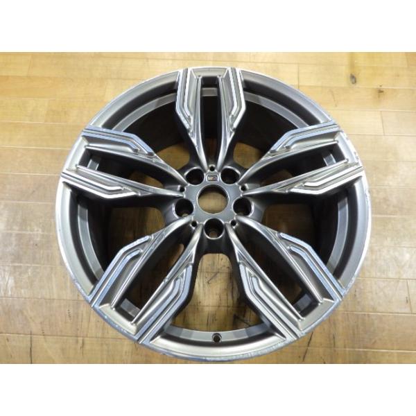 BMW 7シリーズ G11 G12 Mスポーツ 純正 ダブルスポーク スタイリング 760M フロント ホイール 1本 5H-112 20インチ 8.5J+25