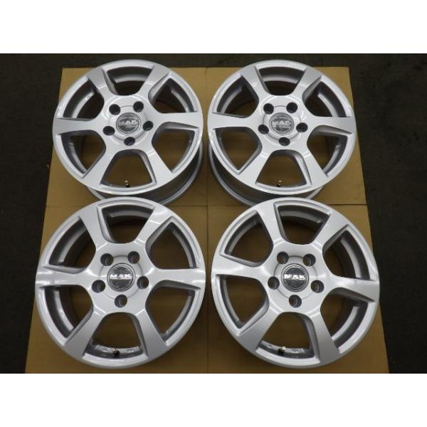未使用 アウトレット MAK アウディ A3 8V VW ゴルフ5 ゴルフ6 ゴルフ7 ゴルフ8 トゥーラン 装着に! ホイール 4本 5H-112 15インチ