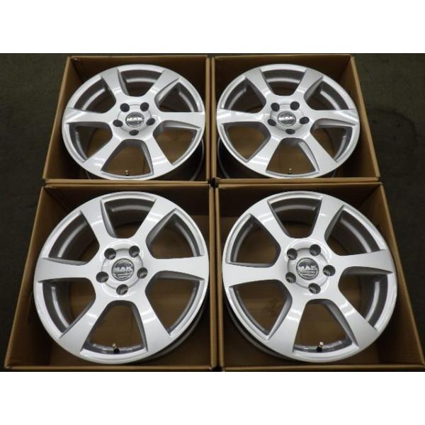 未使用品 アウトレット MAK VINCI アウディ Q2 SQ2 A3 S3 8P 8V GY VW ザ・ビートル T-ROC 等 ホイール 4本セット 5H
